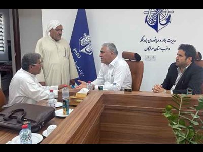 بررسی مسائل و دغدغه فعالان دریایی و بندری غرب هرمزگان