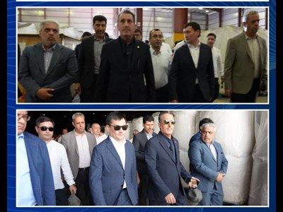 بازدید وزیر حمل و نقل ازبکستان و مدیرعامل سازمان بنادر از پایانهها و سولههای مکانیزه بندر شهید رجایی