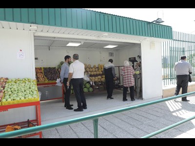تسهیل در دسترسی شهروندان محله پونک به بازار میوه و تره بار