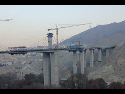 بازدید وزیر راه و شهرسازی از کنارگذر شمالی کرج