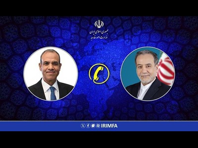 گفتگوی تلفنی وزیر امور خارجه با وزیر امور خارجه مصر