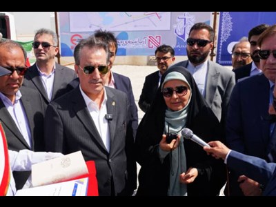 عملیات اجرایی پروژه برقرسانی به مجتمع بندری نگین بوشهر آغاز شد