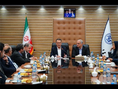 بازدید مدیر عامل سازمان بنادر و دریانوردی ازسازمان پژوهشهای علمی و صنعتی ایران