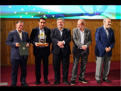 سازمان بنادر و دریانوردی نشان ملی ستاره روابط عمومی ایران را دریافت کرد
