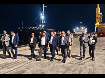 بازدید معاون امور بندری از بنادر فریدونکنار و نوشه