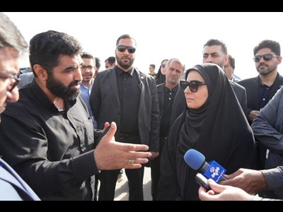 بازدید وزیر راه و شهرسازی از محور شهرکرد- شلمزار