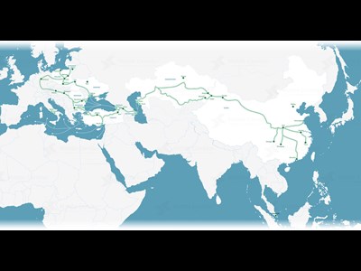 کریدور چین- اروپا از مسیر افغانستان و ایران