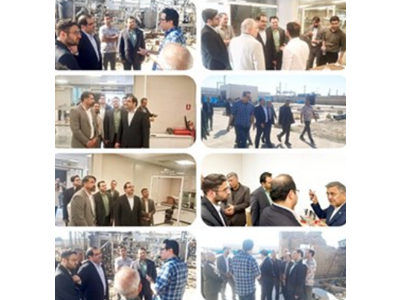 سه محور بازدید از شهرک صنعتی شمس‌آباد