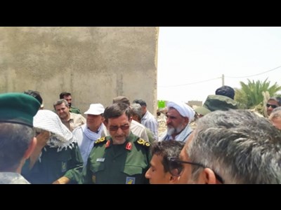 اقدامات جهادی نیروی دریایی سپاه برای کمک رسانی و امداد به مردم زلزله زده منطقه مهران بندر لنگه