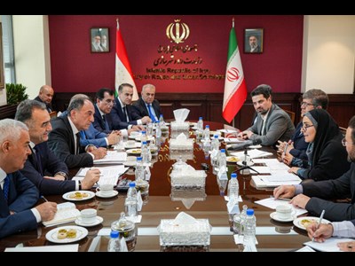 دیدار وزیران حمل‌ونقل و انرژی تاجیکستان با وزیر راه و شهرسازی