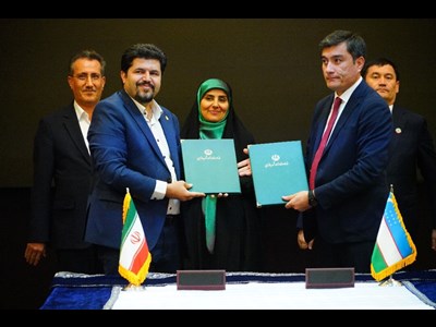 تهران و تاشکند یادداشت تفاهم توسعه همکاریهای ترانزیتی امضاء کردند