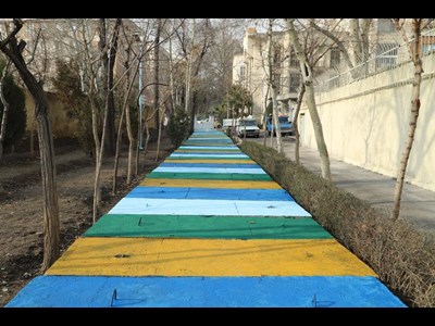 احداث سه کیلومتر پیاده راه محلی در منطقه 3 تهران