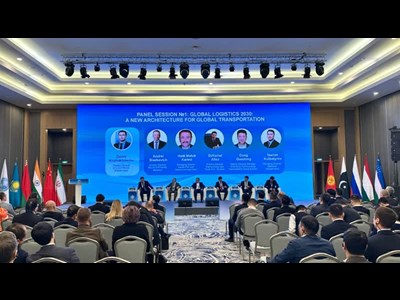 نخستین کنفرانس مدیران بنادر و مراکز لجستیک کشورهای عضو سازمان همکاری شانگهای در آکتائو فزاقستان برگزار شد