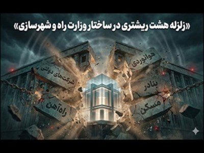 زلزله ۸ ریشتری در ساختار وزارت راه و شهرسازی