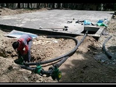 احداث مخزن آب بتنی ۱۸۰۰ متر مکعبی بوستان اقاقیا آغاز شد