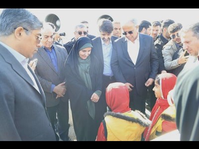 وزیر راه و شهرسازی وارد ایرانشهر شد