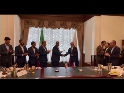 امضاء توافقنامه جامع حمل و نقل بین ایران و روسیه با حضور وزیر راه در مسکو