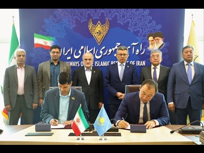 امضای تفاهم‌نامه اجرایی برای افزایش همکاری‌های ریلی ایران و قزاقستان