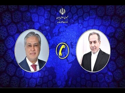 گفتگوی تلفنی وزرای امورخارجه ایران و پاکستان در خصوص تحولات منطقه و ضرورت اقدام فوری برای توقف نسلکشی در غزه
