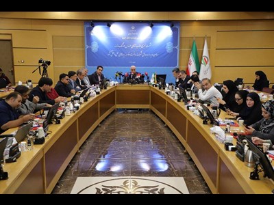 نشست خبری هوشنگ بازوند، معاون وزیر راه و مدیرعامل شرکت ساخت و توسعه با اصحاب رسانه