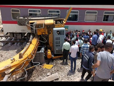مسببین حادثه ریلی سانحه قطار مسافری بازداشت شدند