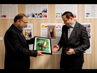 دیدار دبیر شورای‌عالی مناطق آزاد با مدیرعامل مؤسسه ایران