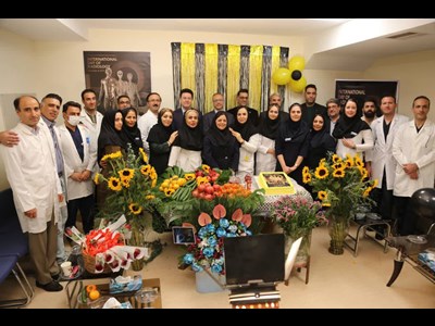 جشن بزرگداشت روز جهانی رادیولوژی در بیمارستان فوق‌تخصصی قلب شهید لواسانی برگزارشد