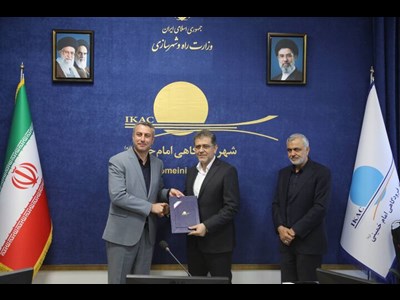 برگزاری آیین معارفه عضو هیئت مدیره شهر فرودگاهی امام خمینی(ره)