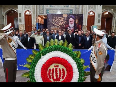 تجدید میثاق مدیران سازمان بنادر و دریانوردی با آرمانهای والای حضرت امام خمینی (ره)