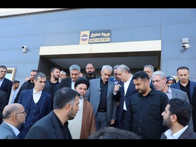 وزیر اقتصاد از پایانه مرزی سرو بازدید کرد