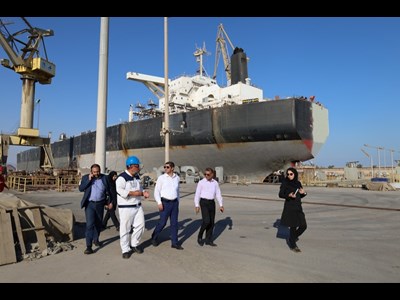 بازدید معاون خدمات تجاری سازمان توسعه تجارت ایران از ایزوایکو