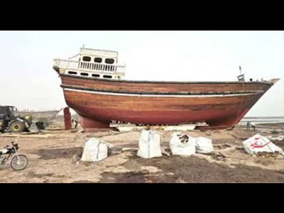 لنج‌های چوبی ایران در خطر انقراض