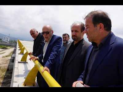 بازدید مدیران ارشد اقتصادی و برنامه‌ریزی مازندران از بندر نوشهر