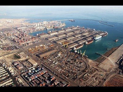 ثبت بالاترین رکورد بارگیری مواد معدنی در بندر شهیدرجایی از ابتدای امسال