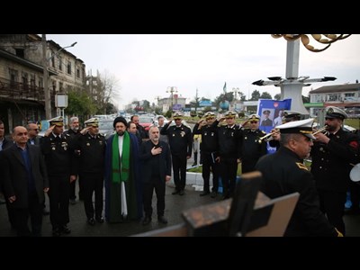 برگزاری آیین نام‌گذاری خیابانی به نام شهیدان بایندر در بندرانزلی