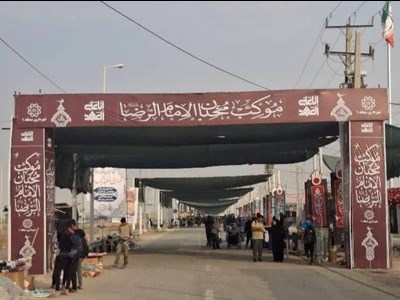 روایتگری عاشورایی در مسیر زائران اربعین در شلمچه