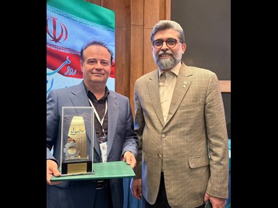 تجلیل از لوله گستر اسفراین به عنوان صنعت برتر کشور