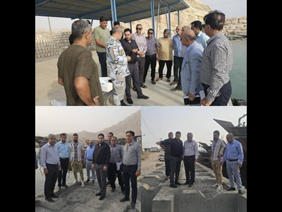 بهره برداری از اسکله پهلوگیری صیادی پارسیان