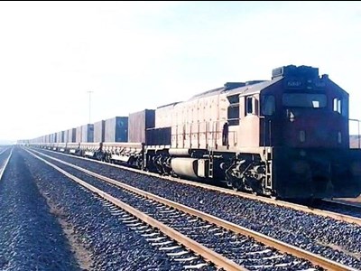 حمل۴۰ قطار کانتینری در مسیر ریلی  چین–ایران