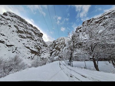 تداوم برف و باران در برخی استان‌های کشور