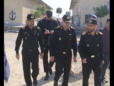بازدید جانشین نیروی دریایی ارتش از پایگاه دریایی پسابندر