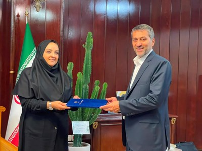 درنا کسرایی سرپرست مدیریت روابط عمومی دبیرخانه شد