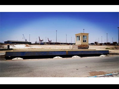راه‌اندازی باسکول جدید در بندر خرمشهر