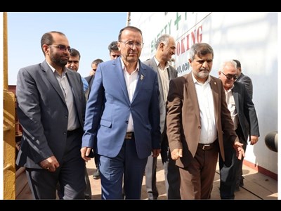 بازدید رئیس سازمان دامپزشکی کشور از مجتمع بندری امام خمینی
