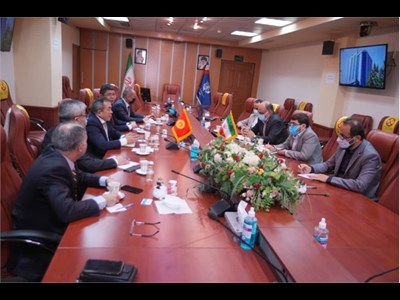 مشاور رئیس جمهور قرقیزستان با مدیرعامل سازمان بنادر دیدار کرد
