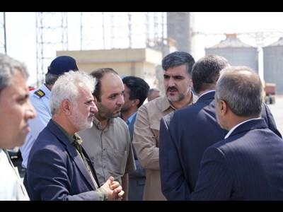 بازدید معاونان وزیر راه و شهرسازی از بندر شهید بهشتی چابهار