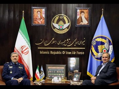 تأکید مدیرعامل شرکت فرودگاه‌ها و فرمانده نیروی هوایی ارتش بر توسعه همکاری‌ها