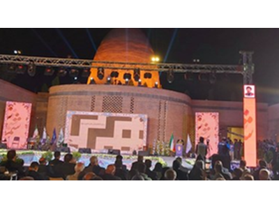 بارگاه شمس تبریزی در خوی افتتاح شد