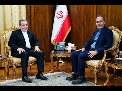 دیدار سفیر جمهوری اسلامی ایران در لیبی با وزیر امور خارجه
