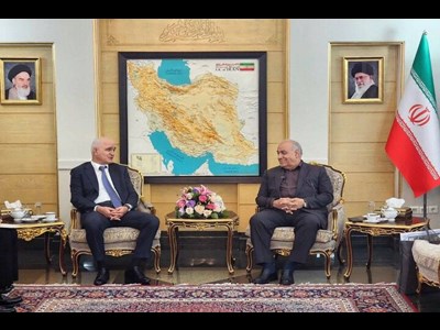استقبال معاون وزیر راه و شهرسازی ایران از معاون نخست وزیر جمهوری آذربایجان